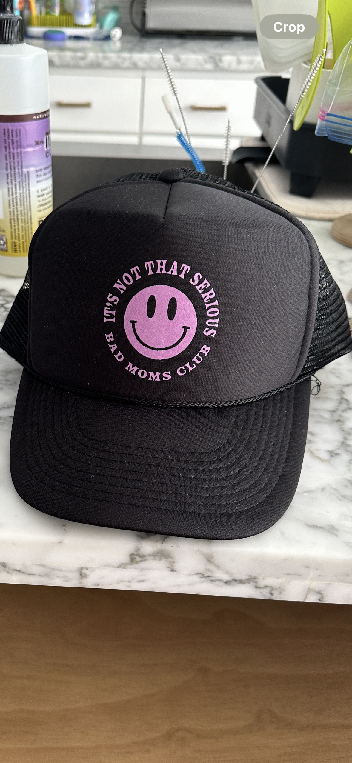 It's Not That Serious Smiley Hats